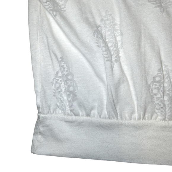 WOMENS AMERICAN EAGLE OUTFITTERS WHITE IVORY BLOUSE, SIZE S - Picture 3 of 4